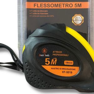 BT Flexometer 5 Meters Professional Self-Locking Steel Tape Measure