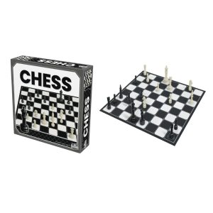 Goliath Chess Game Classic Look Compact Travel Game for 2 Players Aged 6+