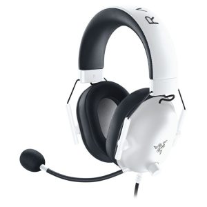 Razer BlackShark V2 X Premium E-Sports Gaming Headset, Noise Cancelling, White