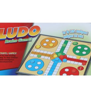 Magnetic Travel Ludo Board Game (2&ndash;4 Players) &mdash; Model 8302