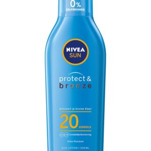 Nivea Sun Protect & Bronze Lotion SPF20 200ml