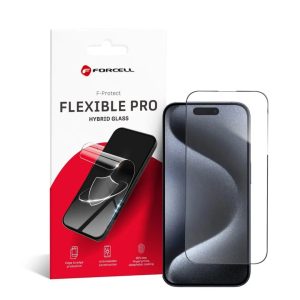 Forcell Flexible Pro Hybrid Glass 5D for iPhone 15 Pro Max