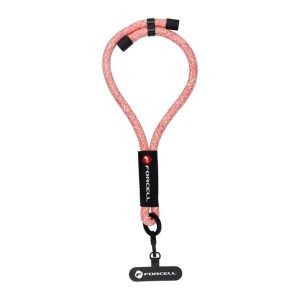 Forcell F-Design R10X40 Adjustable Wrist Strap (max 20cm in the loop) Pink/White