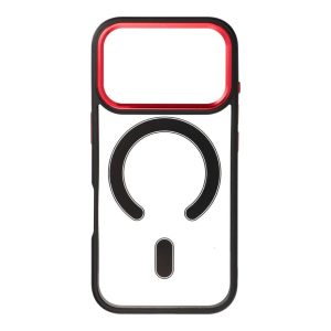 COLOR EDGE MagSafe Case for iPhone 17 Pro Max, Black/Red