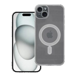 CLEAR MAG COVER MagSafe case with camera protection for iPhone 15 Plus