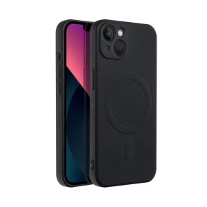SILICONE MAG COVER with MagSafe for iPhone 14 Plus Black