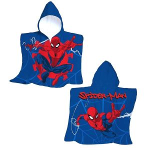 SPIDERMAN Children's Beach Poncho with hood