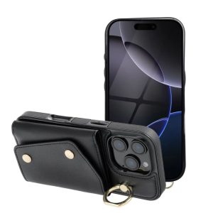 WONDER Wallet Case for iPhone 16 Pro Max Black