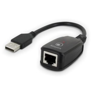Atlantis Adapter A02-UTL20 USB > port Lan Fan Fast Ethernet 10/100MBIT - Compatible with Windows