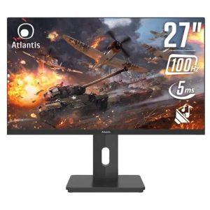Atlantis Monitor Gaming Led 27" Wide IPS 1920x1080 5ms 270cd/m&sup2; DP HDMI