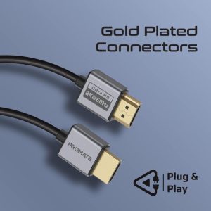 Arrango AC49312 HDMI Cable 8K Ultra HD 1.5M &ndash; High Refresh Rate &ndash; Gold-Plated Connectors