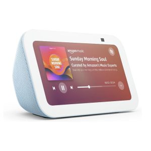 Echo Show 5 (Newest gen) | Smart display and home controls | Cloud Blue