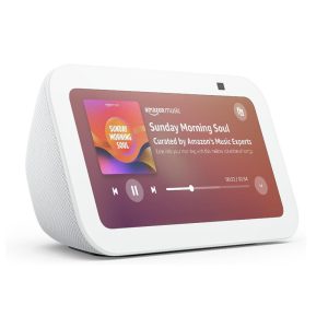 Echo Show 5 (Newest gen) | Smart display and home controls | White