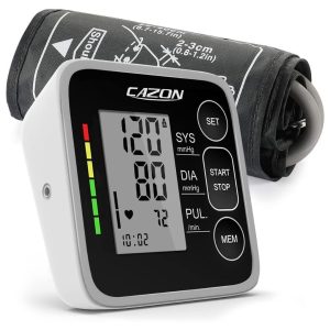 CAZON Blood Pressure Monitor, Digital Automatic Arm for Home Use