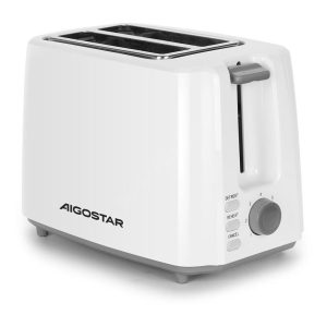 Aigostar 2 Slice Toaster White 750W
