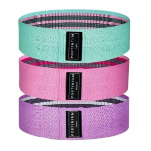 PORTENTUM Lower Body Exercise Set of Bands X3