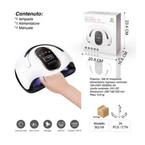 V8 Blueque UV LED Nail Lamp