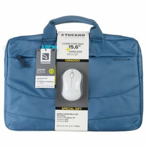 TUCANO Bag idea pc BUNDLE 15.6" Blue + Wireless Mouse