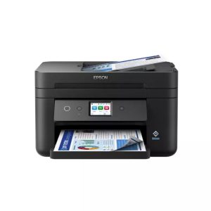 Epson WorkForce WF-2960DWF Printer, A4 Multifunction Printer with Double-Sided Printing (duplex), WiFi, Fax, Front Tray, LCD Screen, Cloud Scanning and Mobile Printing