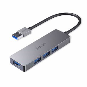 AUKEY CB-H36 Aluminum Ultra-Slim 4-Port USB 3.0 Hub