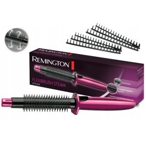 Remington CB4N Hot Round Brush with Steam System for Waves, Curls and Volume