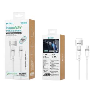 Unico C-C fast charging cable & Magsafe 3 two-in-one magnetic cable 240W+140W