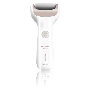 Cecotec Bamba SkinCare Pure Electric Foot File, Wireless, 3 Interchangeable Disks, and 2 Interchangeable Rollers