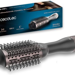 Cecotec CeramicCare Single Air Brush. 1200W, One Step Design, 2 in 1, Ultra Soft Glide, 3 Temperatures, 2 Speeds, Cold Air Function, Overheat Protection