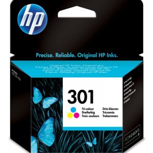 HP 301 Tri-Colour Original Ink Cartridge - CH562EE