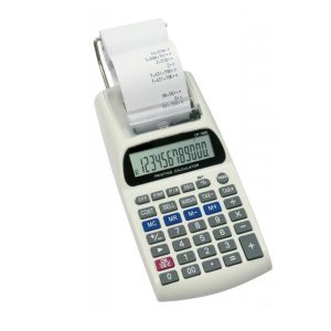CP1900 12-Digit printing calculator with receipt output, perfect for any office desk