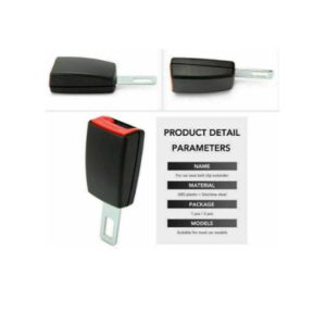 Car Universal Safety Seat Belt Extension Auto Seat belt Buckle Clip