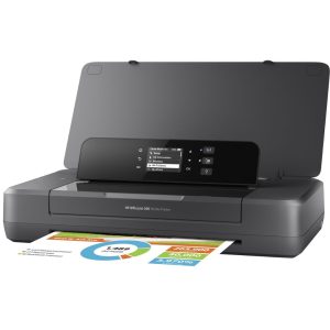 HP OfficeJet 200 Mobile Inkjet Printer A4 Wireless Portable 4800 x 1200 DPI, 10 ppm, 128MB RAM, USB, Wi-Fi Connectivity, Battery