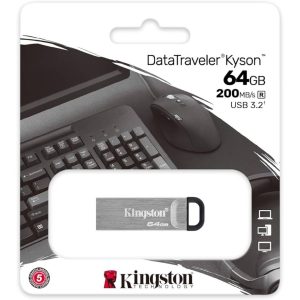 64GB Kingston DataTraveler Kyson High Performance Up to 200MB/s USB 3.2