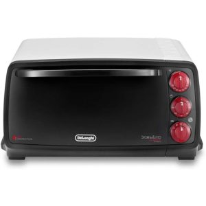 DeLonghi EO14902.W Electric oven with automatic switch-off, 14 Litres, timer