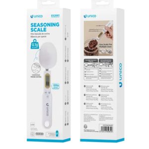 Unico Digital Spoon Scale, Electronic Measuring Spoon for Food.