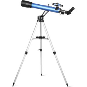 Red Dot Finder Telescope, 50/600mm Astronomical Refracting with Retractable Tripod