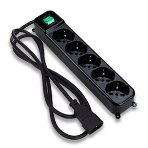 Tecnoware Power Cleaner 5 IEC UPS Power Strip 5 Schuko Italian Sockets 10A