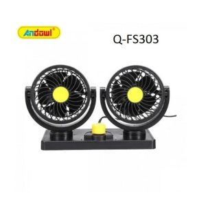 Andowl Car Dual Fan DC24V