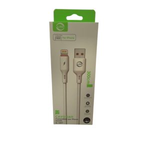 Allpress 3m Fast Data Cable USB-A/Lightning 2.4A White