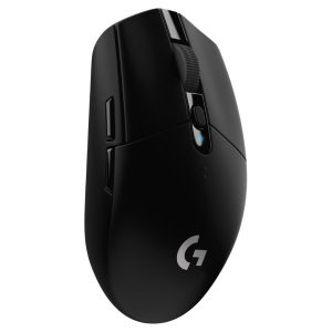 Logitech G 305 LIGHTSPEED Wireless Gaming Mouse, Hero 12K Sensor, 12,000 DPI, Lightweight, 6 Programmable Buttons, 250-Hour Battery Life, Onboard Memory, PC/Mac, Black