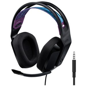 Logitech G335 Wired Gaming Headset 3.5mm Audio Jack, Black