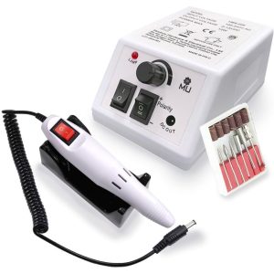 Electric Nail Drill Professional Machine, 6 in 1 Nail File Kit 20000 RPM