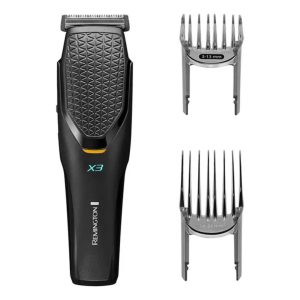 Remington HC3000 Power-X X3 Hair Clipper with Steel Blades and 2 Combs