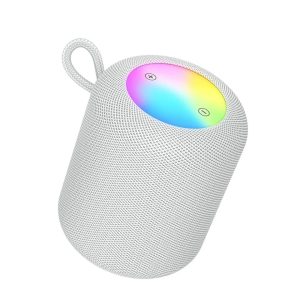 HOCO Touch LED Bluetooth Speaker White