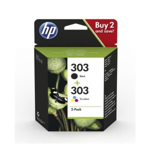 HP 303 Black/Tri-Colour Original Ink Cartridge - 3YM92AE