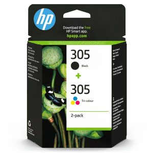 HP 305 Black/Tri-Colour Original Ink Cartridge - 6ZD17AE