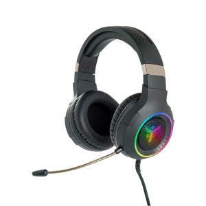 ITEK H430 Gaming Headset USB Noise Cancellation, Black