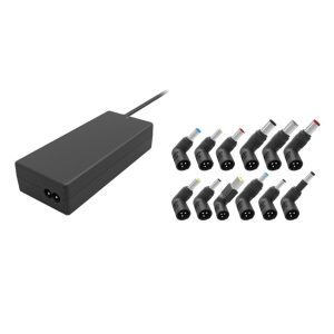 ITEK Charger Power Supply USB-C 90W Notebook, With 12 connectors