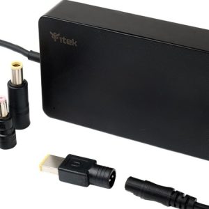 ITEK Universal Power Supply 90W Notebook, 8 connectors, Silm Design