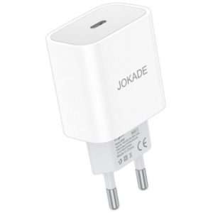 Jokade USB-C 27W Power Adapter Fast Charger Compact Safe Charging Plug